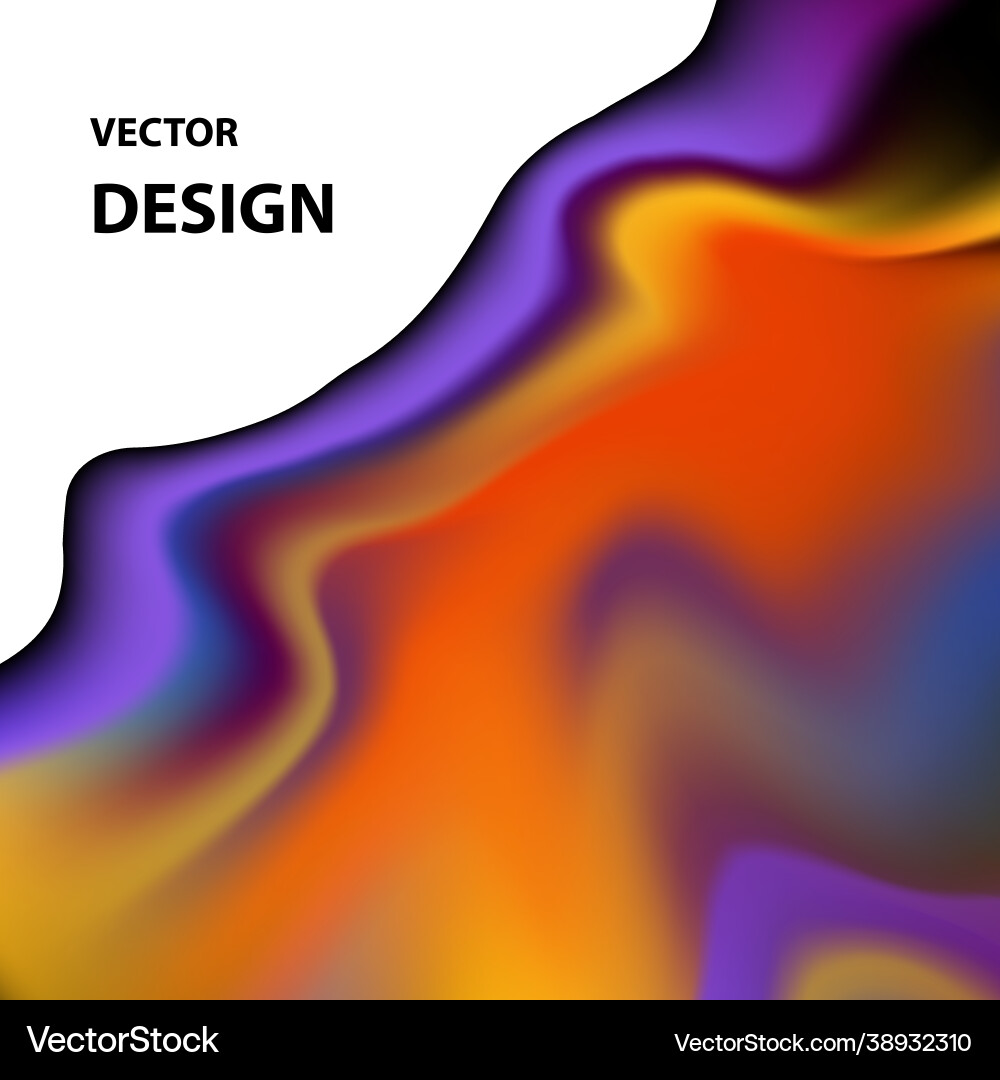 Background image with bright color scheme Background image with bright color scheme vector image