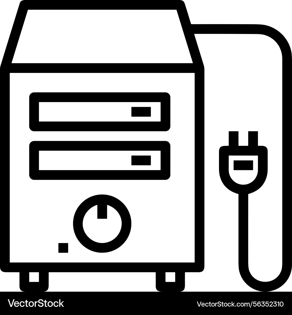 Computer icon symbol image Vector Image