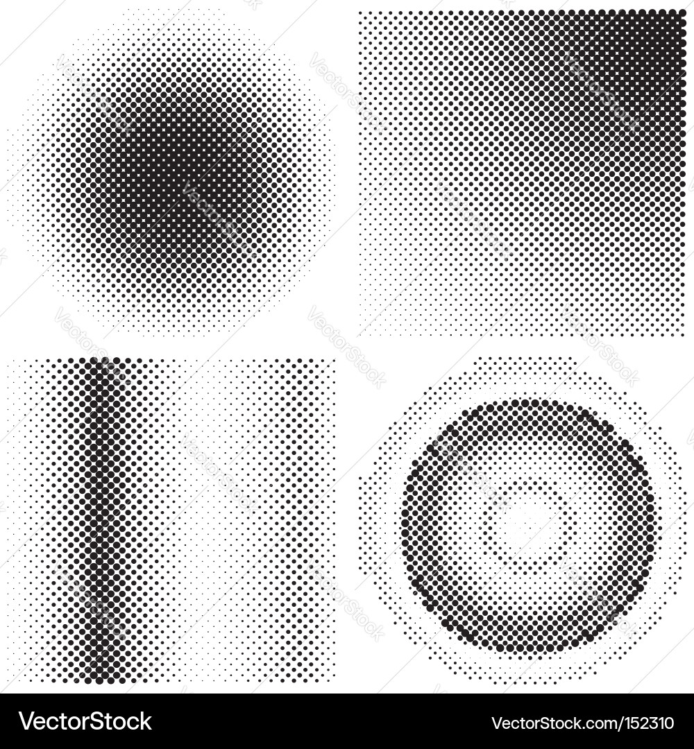 Halftone Texture Pattern vector image