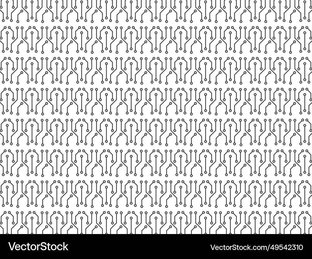 Modern circuit board technology pattern background Modern circuit board technology pattern background vector image
