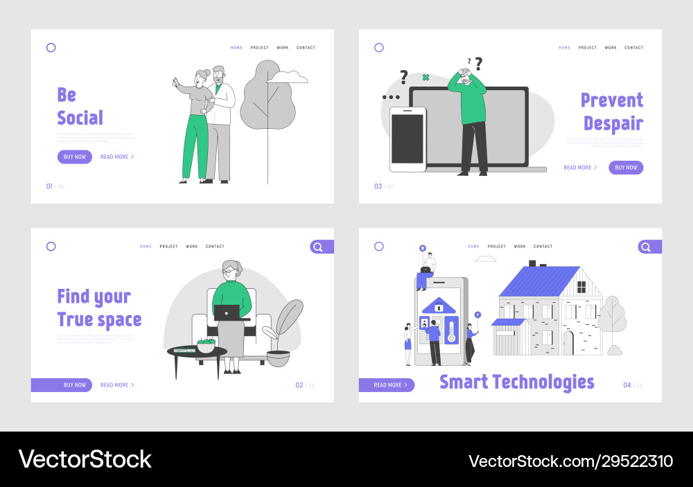 People using smart devices and technologies People using smart devices and technologies vector image