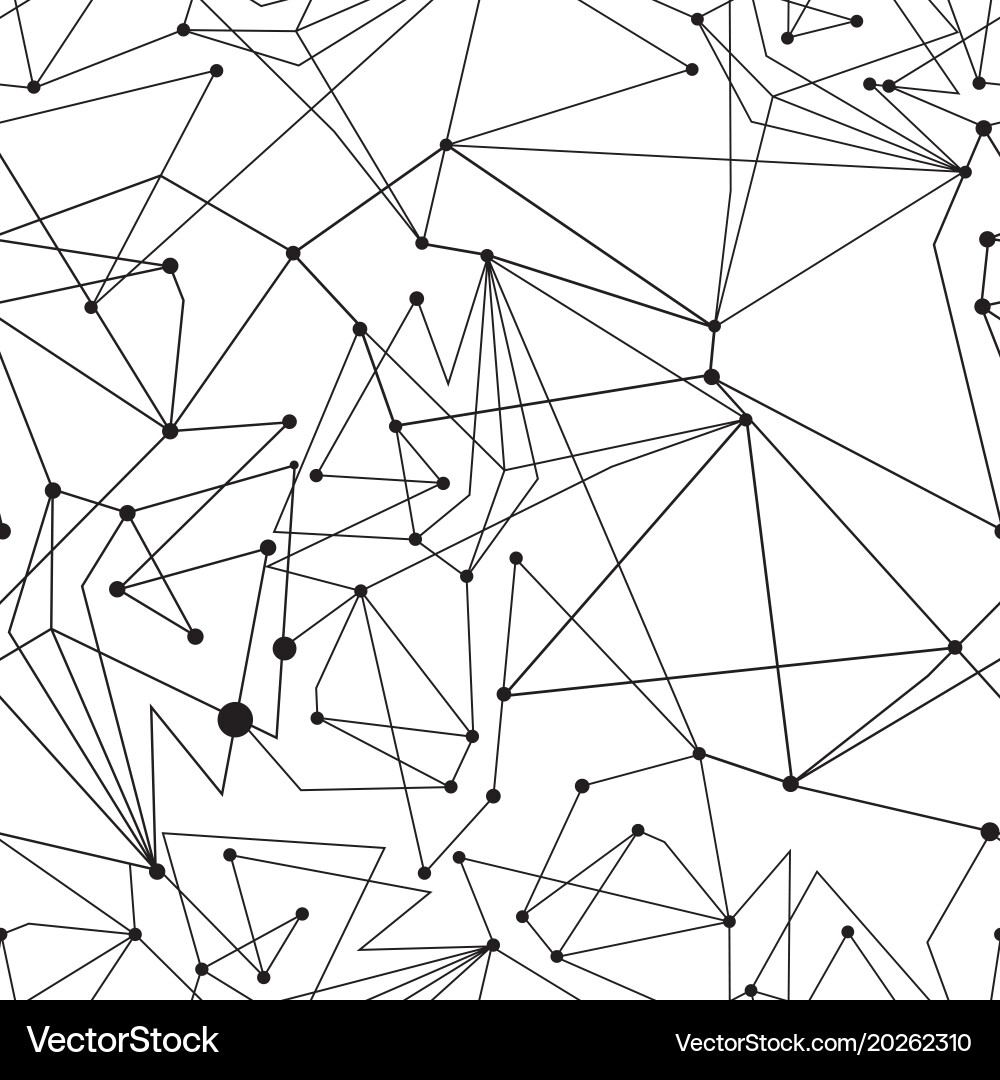 Seamless abstract background of lines vector image