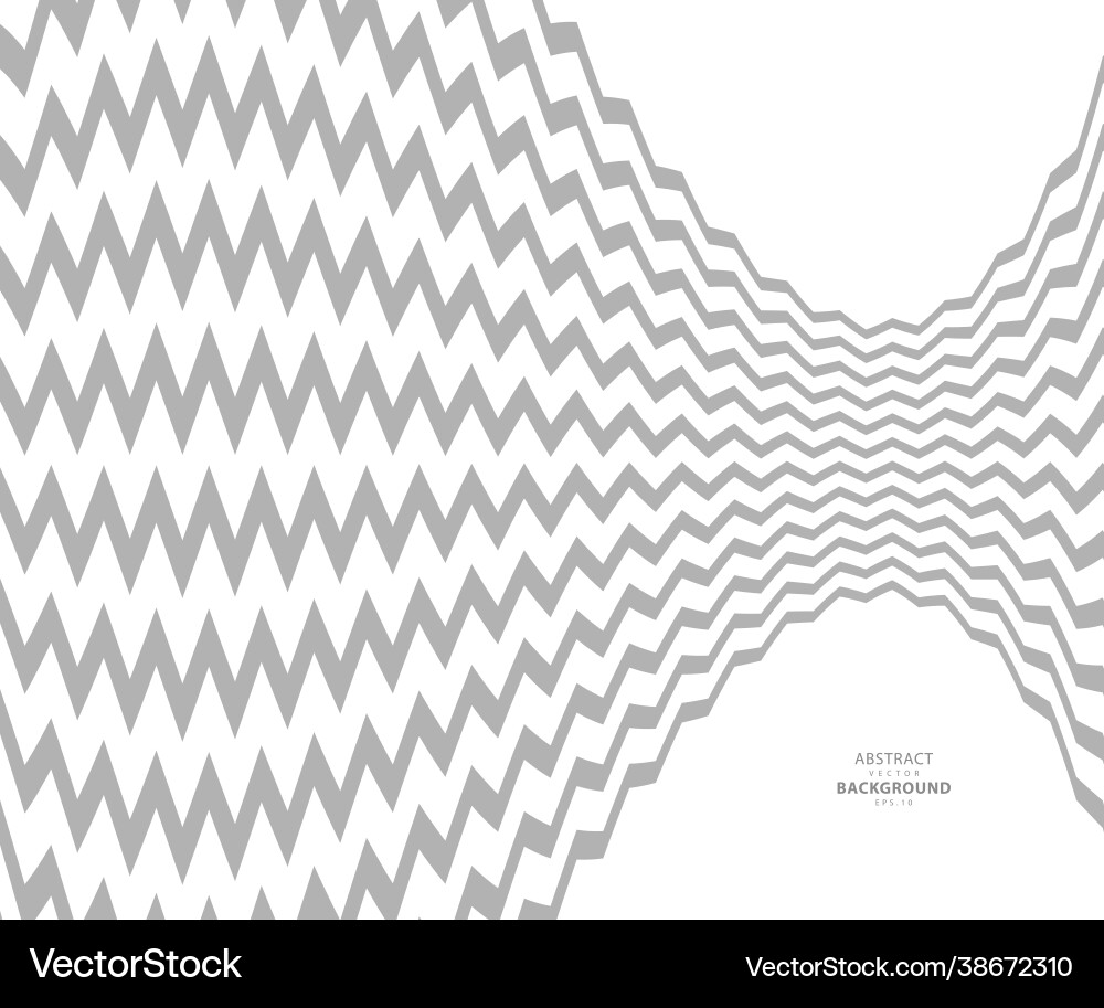 Wave line and wavy zigzag pattern lines abstract Wave line and wavy zigzag pattern lines abstract Vector Image