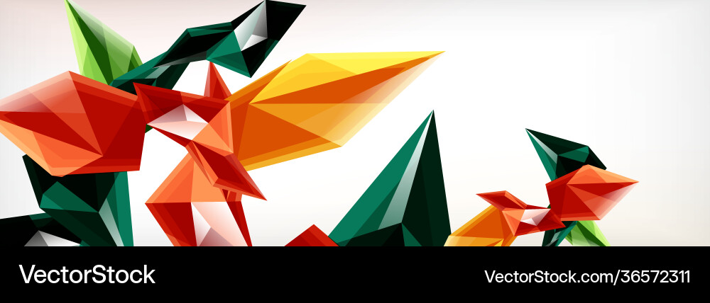 3d triangles and pyramids abstract 3d triangles and pyramids abstract vector image