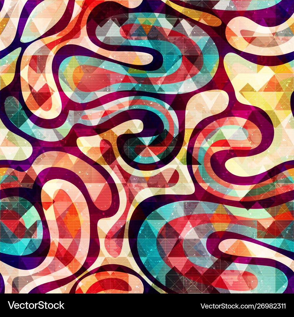 Abstract seamless color pattern in graffiti style Abstract seamless color pattern in graffiti style vector image