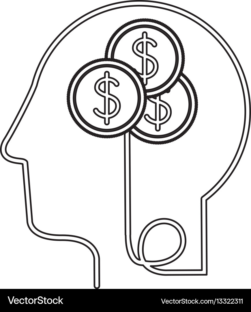 Brain hosting data icon stock Vector Image