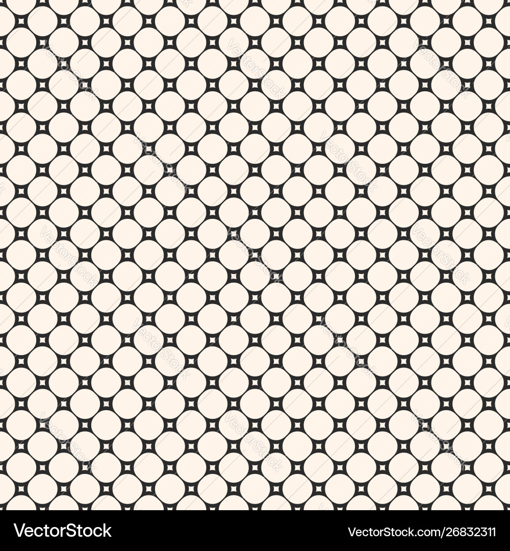 Circular mesh texture seamless pattern Circular mesh texture seamless pattern vector image