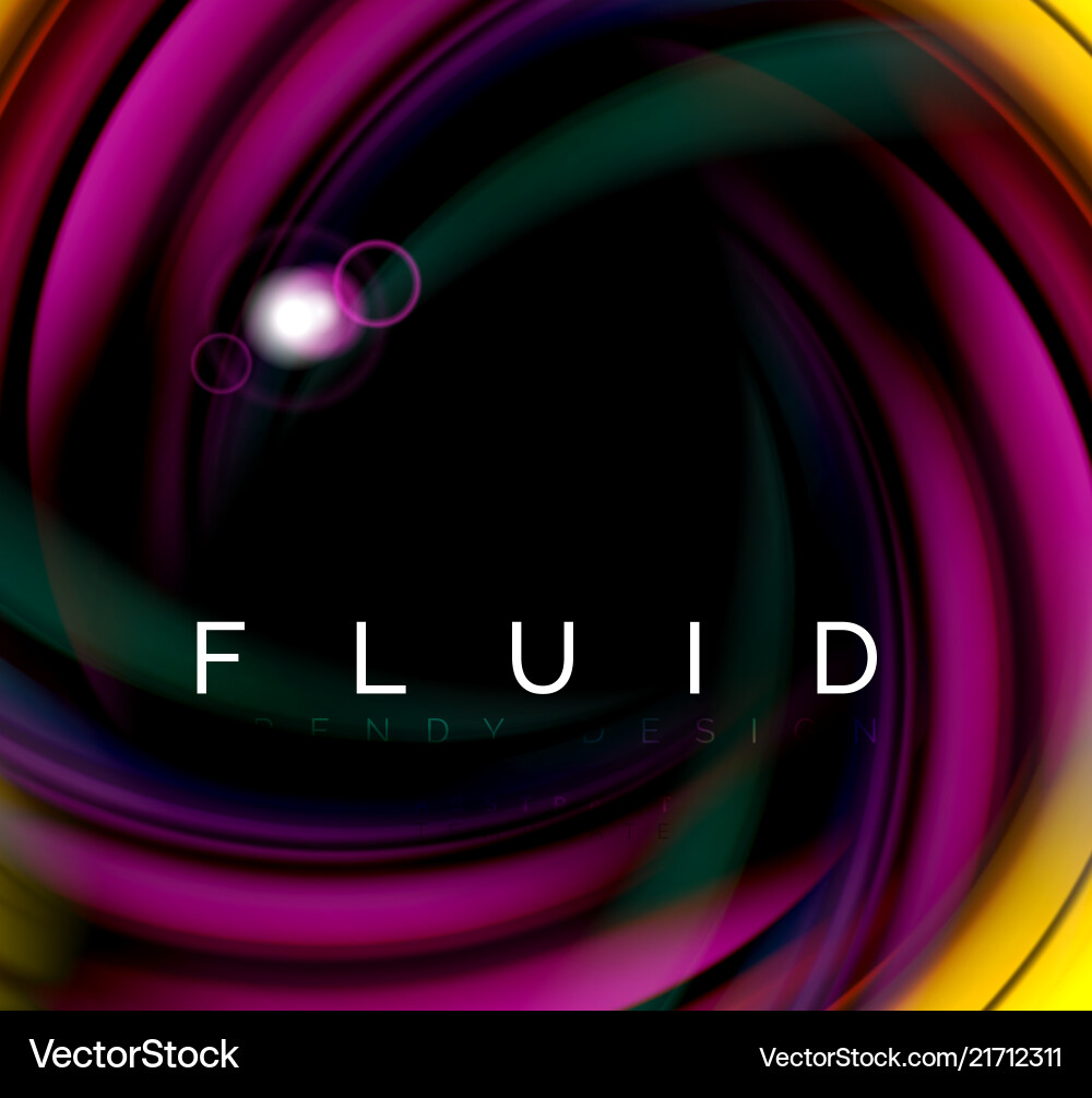 Fluid smooth wave abstract background flowing Fluid smooth wave abstract background flowing Vector Image