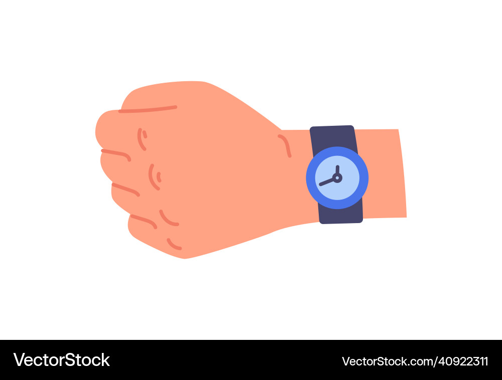 Hand with object concept Hand with object concept Vector Image