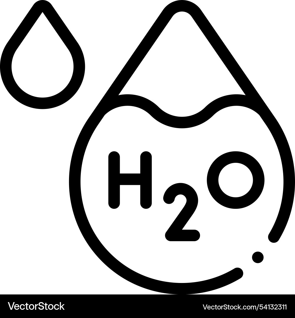 Hob icon thin linear style design isolated Hob icon thin linear style design isolated vector image
