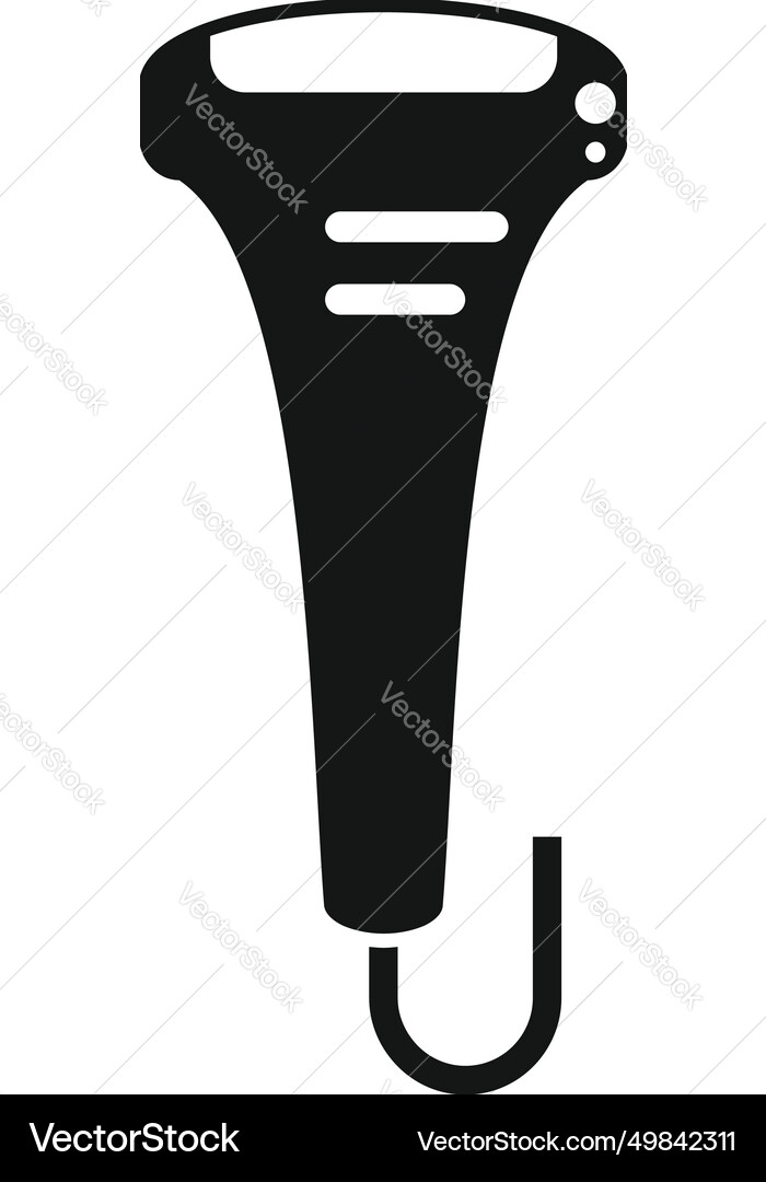 Sonograph analysis icon simple device Sonograph analysis icon simple device Vector Image