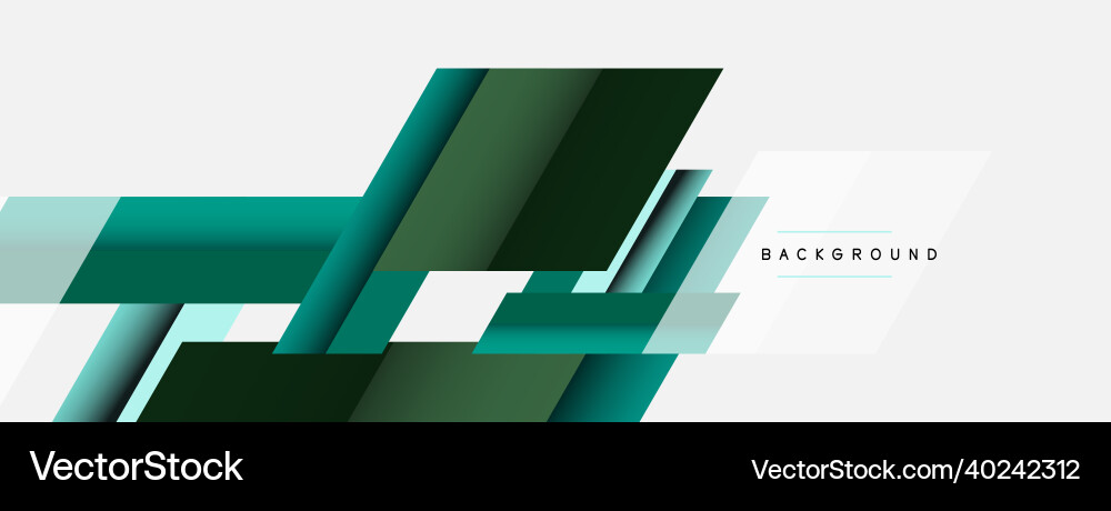 Background abstract overlapping color Vector Image