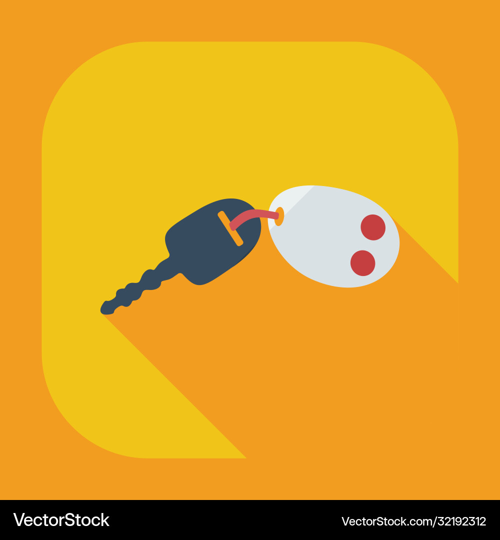Flat modern design with shadow icons keys Flat modern design with shadow icons keys Vector Image
