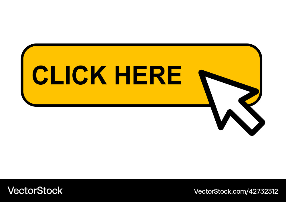 Klicken Sie hier Web-Taste Internet Flat Pointer Klicken Sie hier Web-Taste Internet Flat Pointer vektorbild