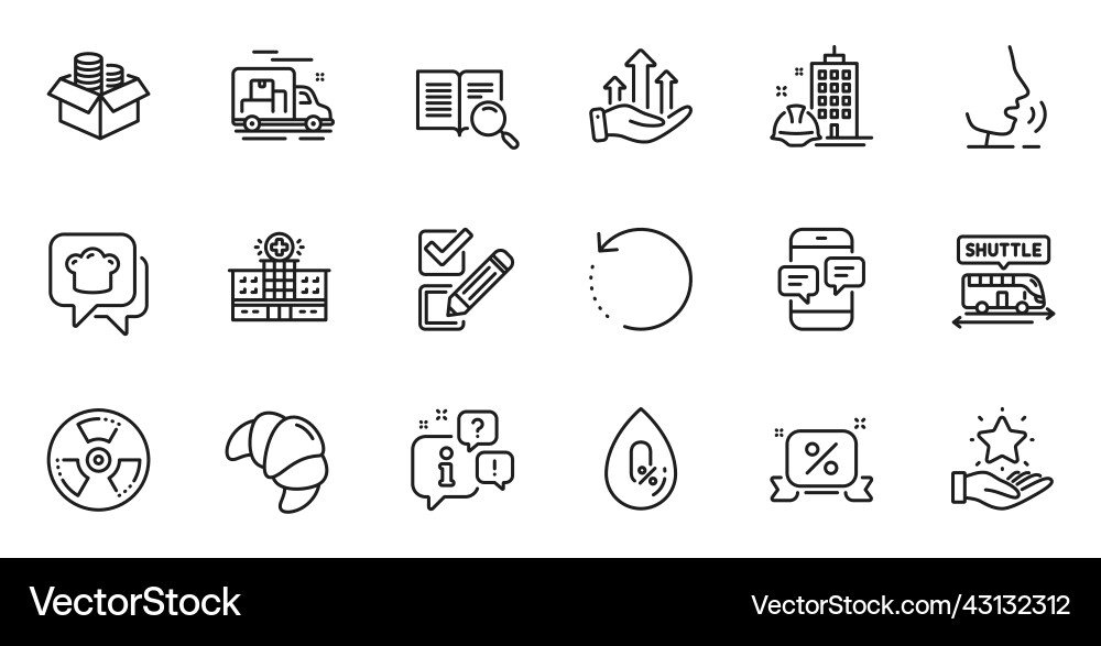 Outline Set von Checkbox Treueprogramm Outline Set von Checkbox Treueprogramm vektorbild