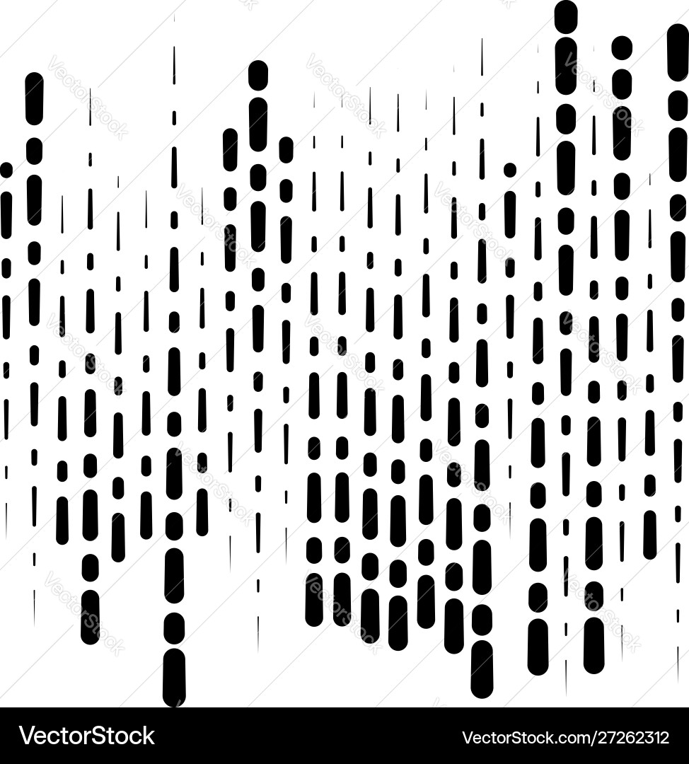Random segmented lines pattern dynamic dashed vector image