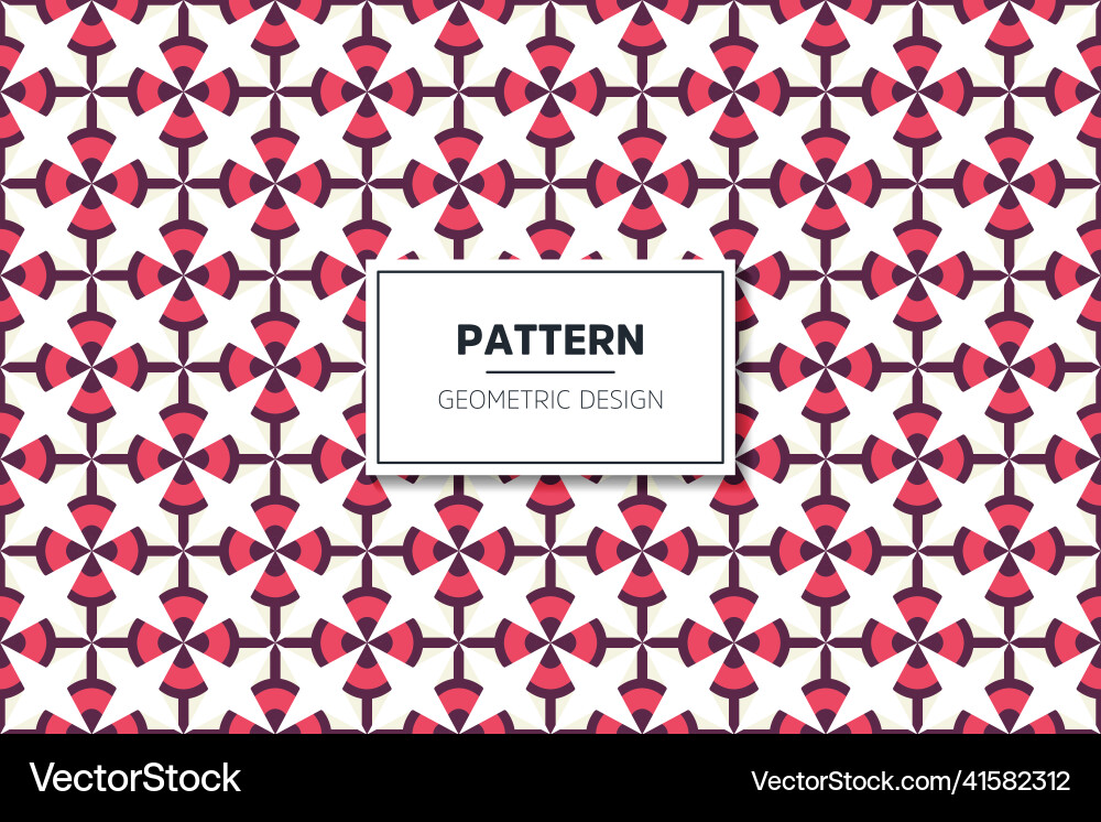 Seamless pattern with colorful geometric elements Seamless pattern with colorful geometric elements Vector Image