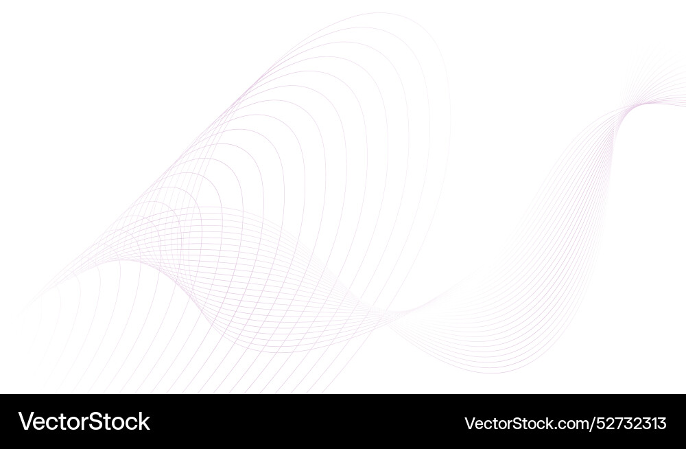 An abstract wave wavy gradient lines on a white An abstract wave wavy gradient lines on a white vector image