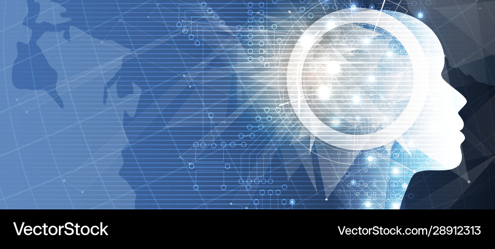 Artificial Intelligence Concepts vector image