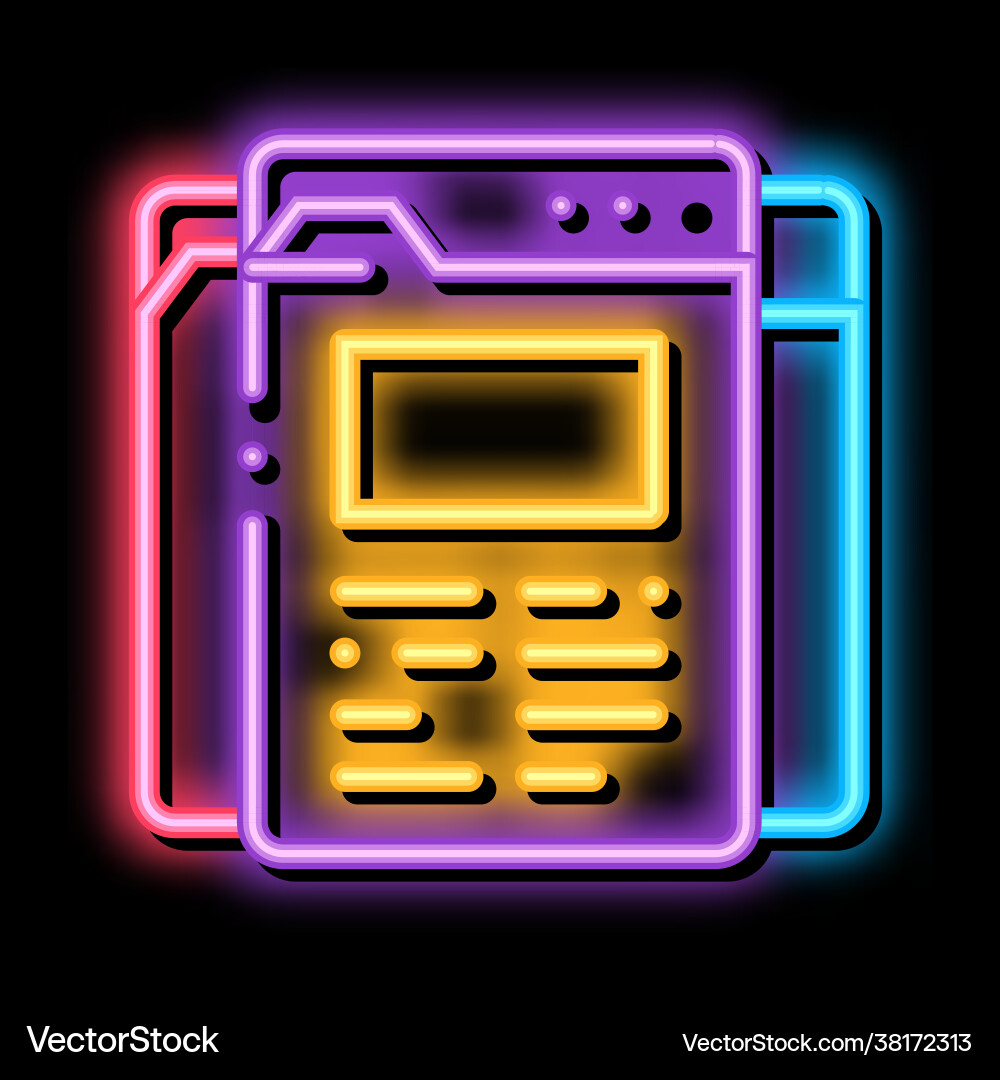 Different pages web site project icon vector image