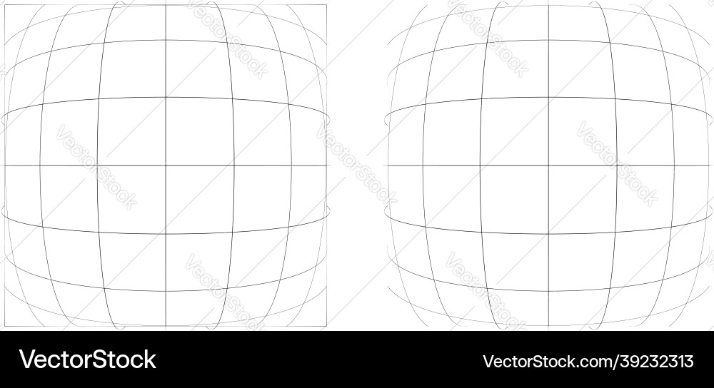 Distorted abstract geometric shape elements Distorted abstract geometric shape elements vector image