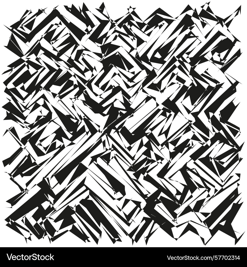 Abstract sharp shards fragmented geometric shapes Abstract sharp shards fragmented geometric shapes vector image