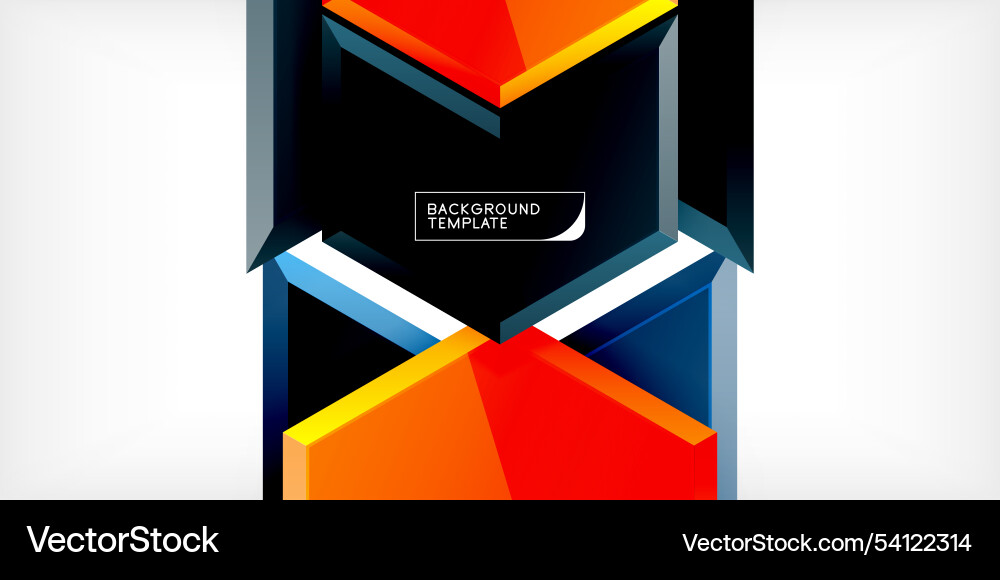 Technology dynamic arrow geometric background Technology dynamic arrow geometric background vector image