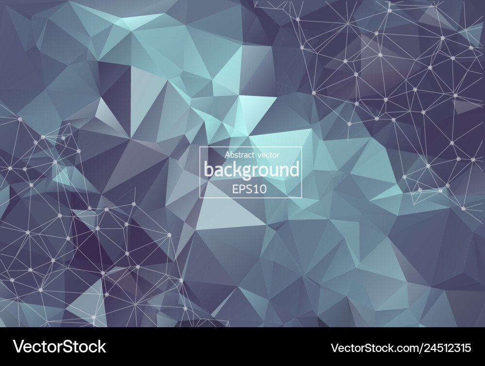 Abstract connecting dots and lines molecule Abstract connecting dots and lines molecule vector image