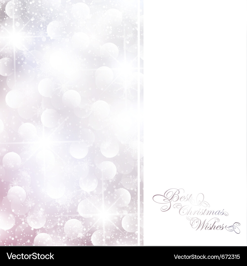Christmas background vector image