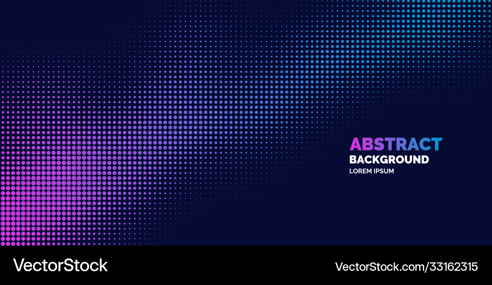 Dynamic Particle Background Vector Image