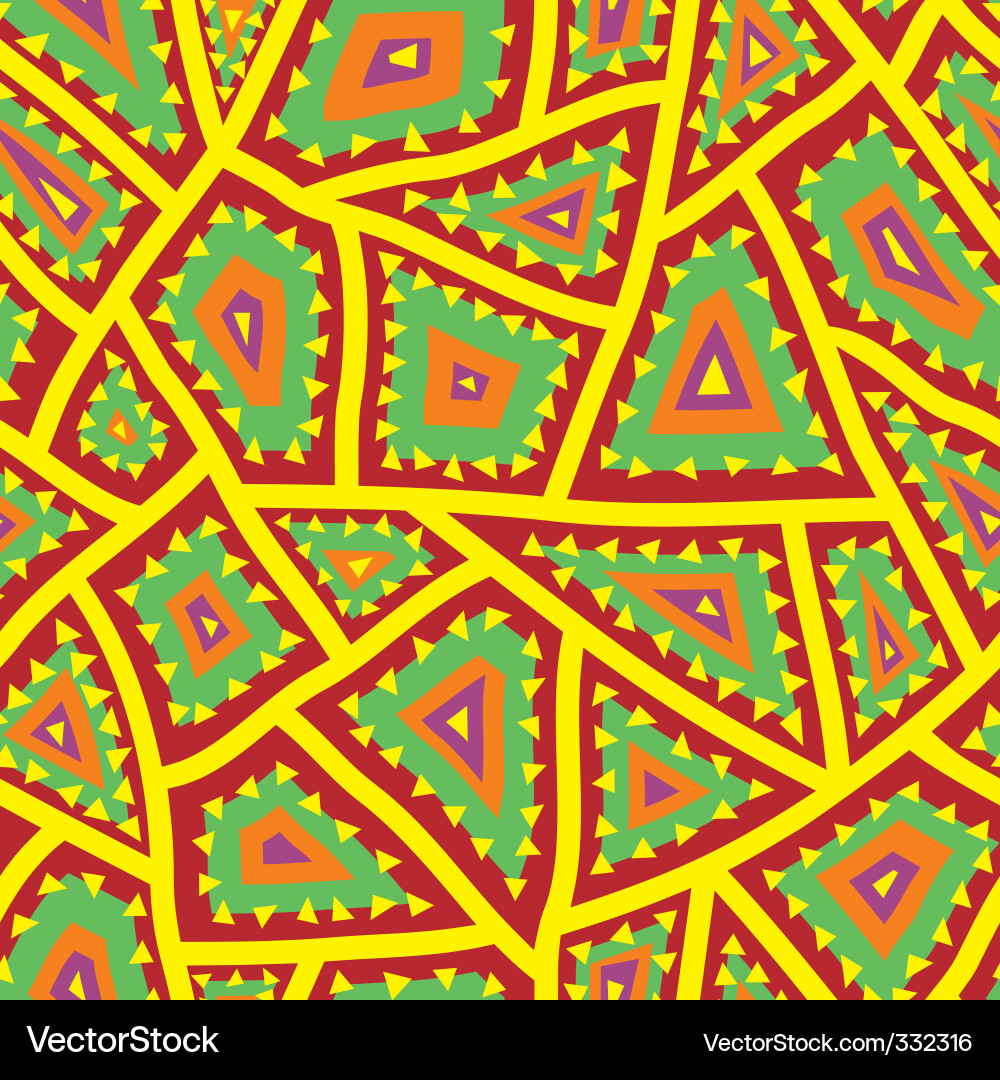 Geometric Pattern Repeat Vector Image