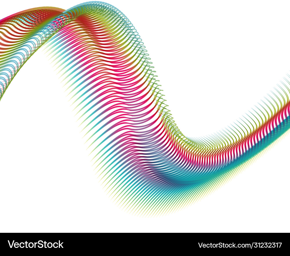 Abstract background blend wave line design Abstract background blend wave line design vector image