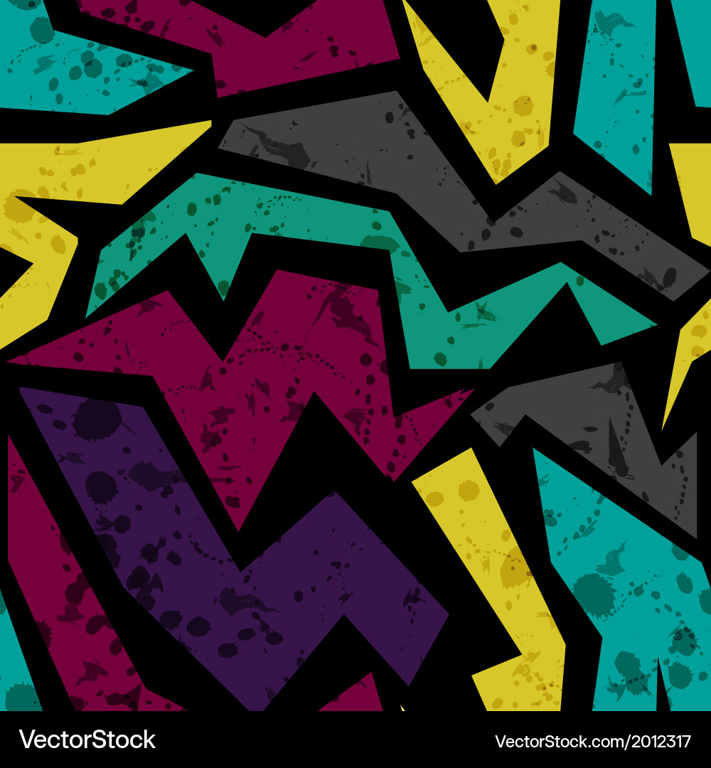 Abstract geometric pattern vector image