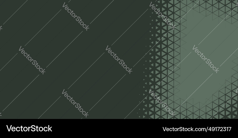 Abstract triangle shape banner background Vector Image