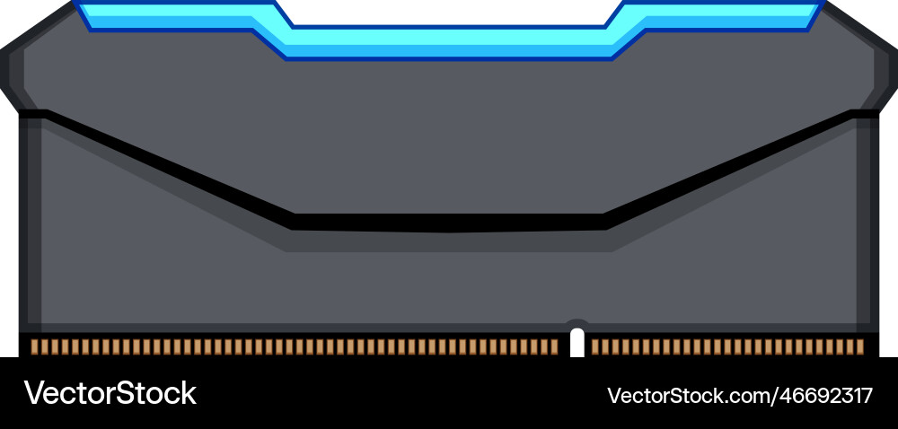 Access desktop memory cartoon Access desktop memory cartoon vector image