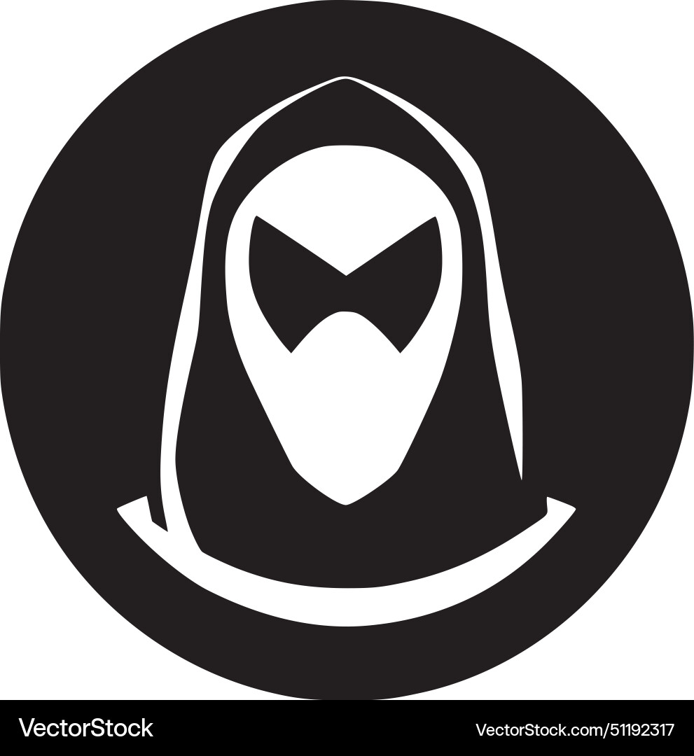 Death - black and white Royalty Free Vector Image