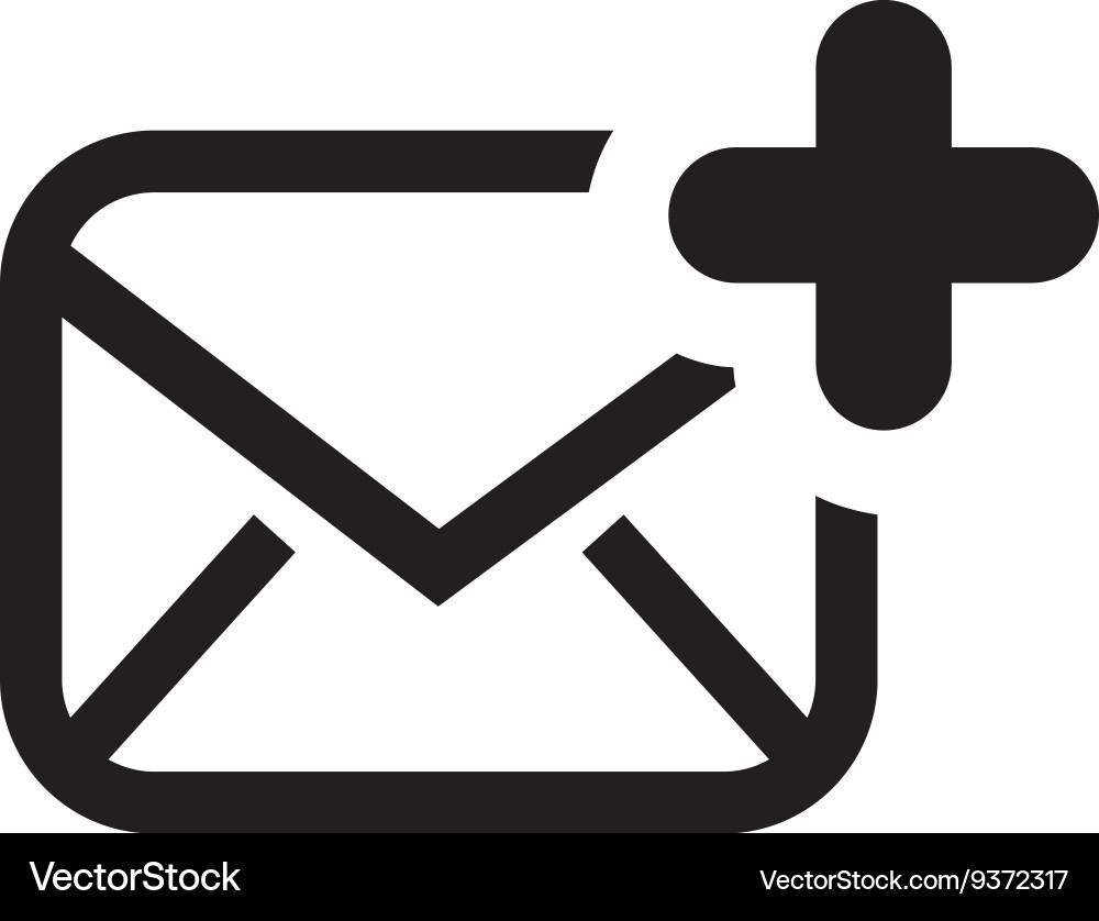 Email setup isolated icon design vector image