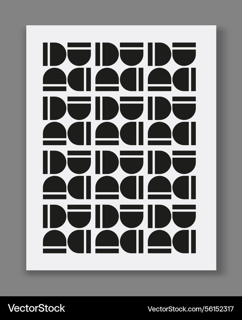 Geometric abstract pattern of shapes Geometric abstract pattern of shapes vector image