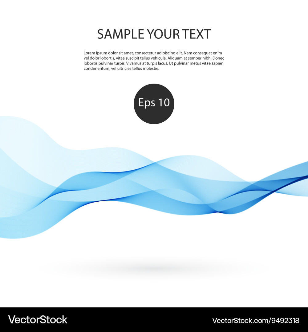 Abstract colorful background with wave vector image