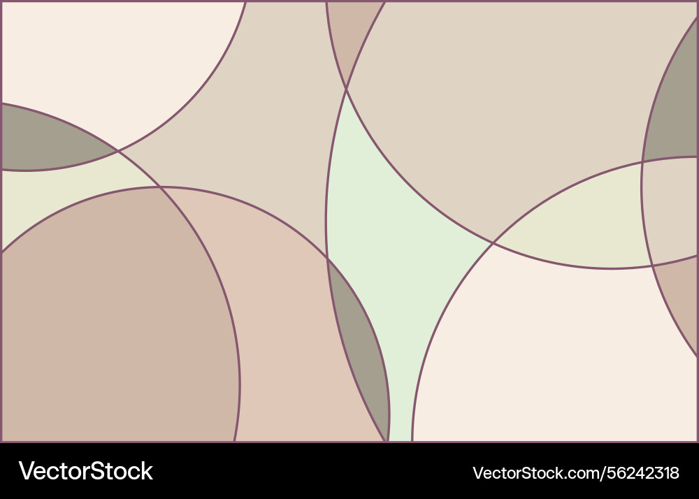 Background design formed by circle pattern Vector Image