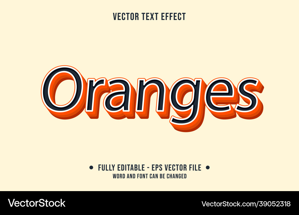 Editable text effect gradient style for digital Editable text effect gradient style for digital vector image