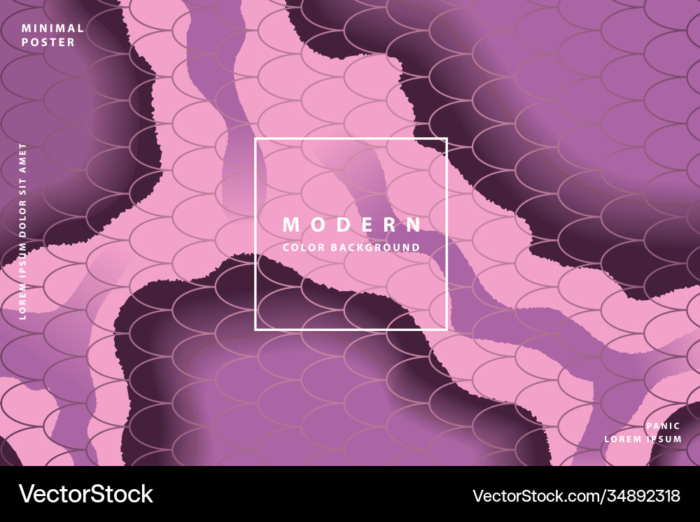 Gradient background modern with colorful style vector image