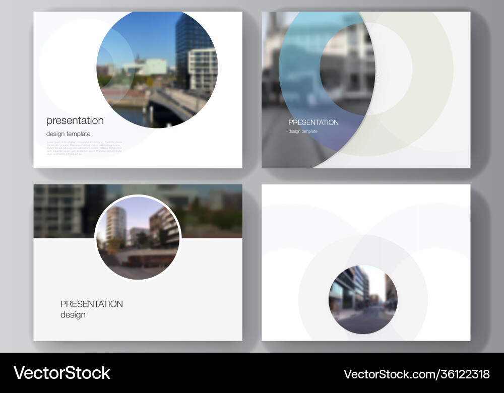 Layout presentation slides design Layout presentation slides design Vector Image