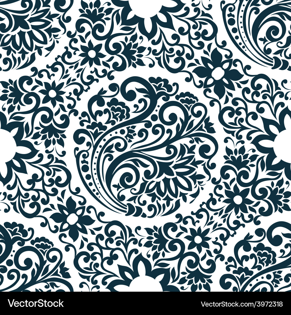 Seamless pattern background vector image
