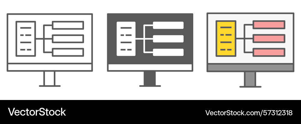 Ux design icon collection and graphic ui Ux design icon collection and graphic ui Vector Image