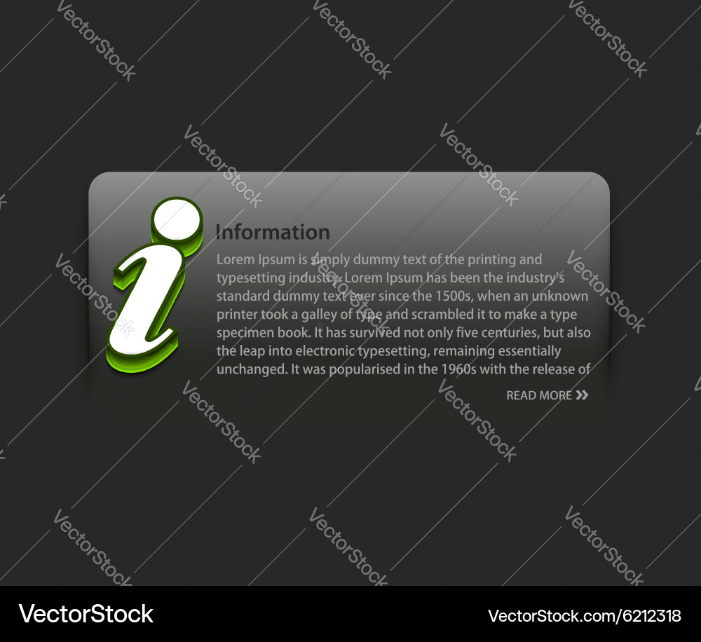 Web style elements vector image