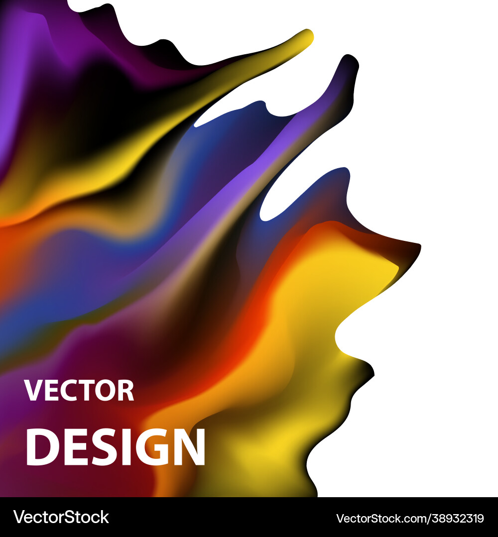 Background image with bright color scheme Background image with bright color scheme Vector Image