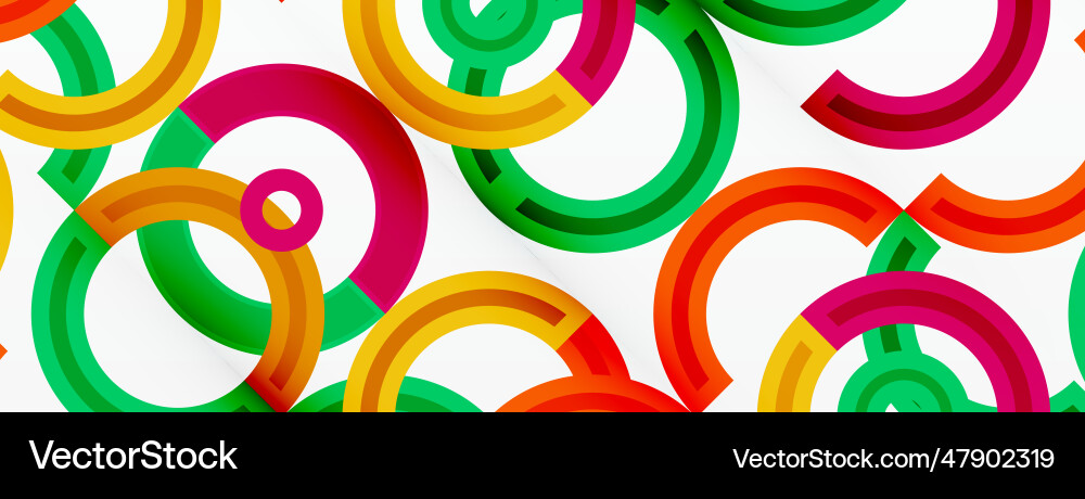 Circles are arranged in a grid pattern abstract Circles are arranged in a grid pattern abstract vector image