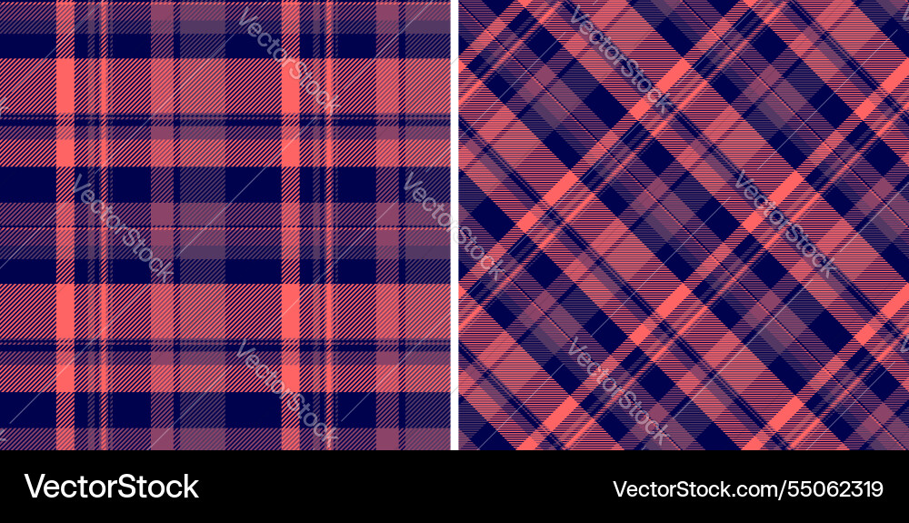 Fabric pattern texture of textile background vector image