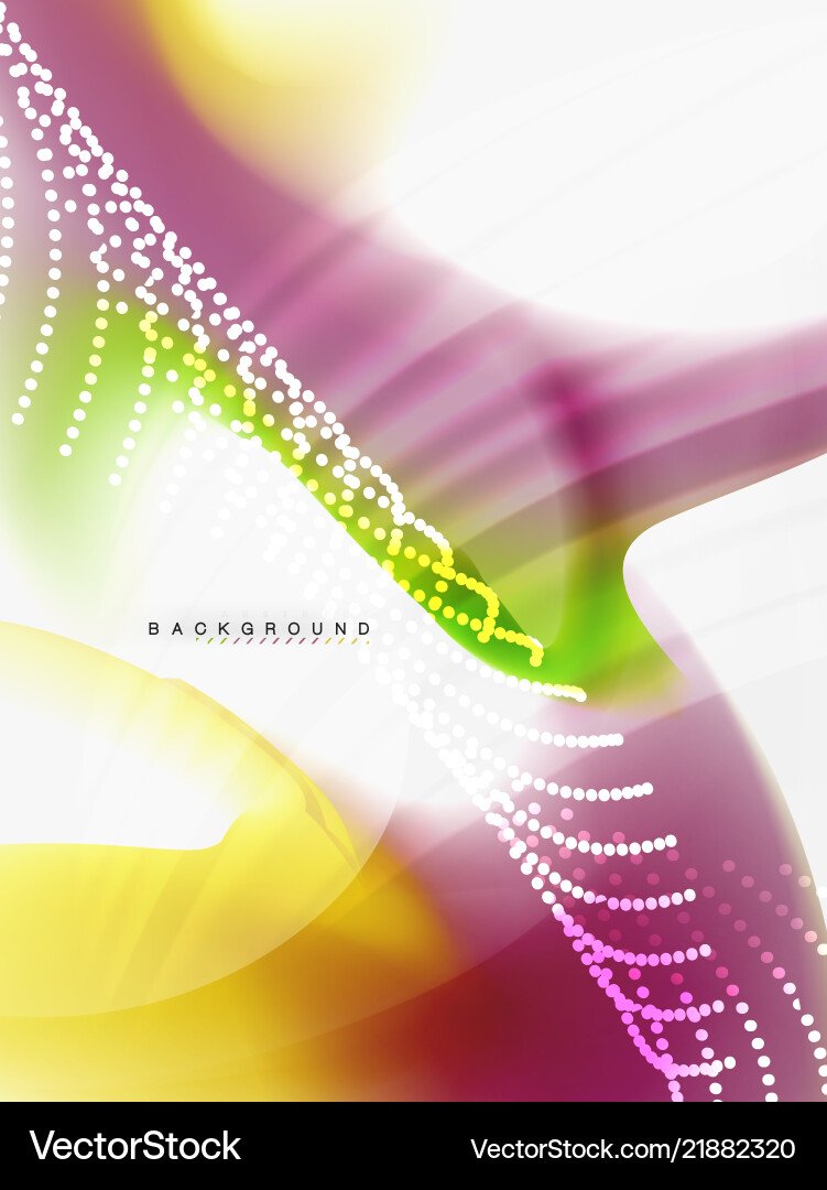 Background abstract color flow liquid design Vector Image